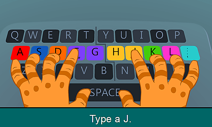 computer typing lessons for beginners